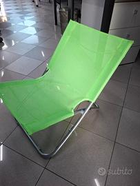 sedia da mare pieghevole