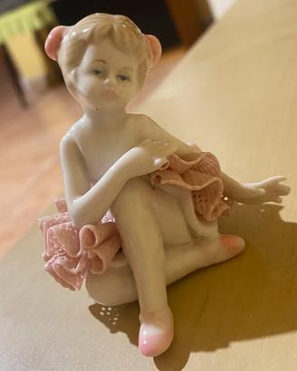 Ballerina Royal Class porcellana pizzo rosa