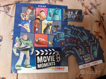  Set "Disney/Pixar" Conad: Album+ Figurine + Libro