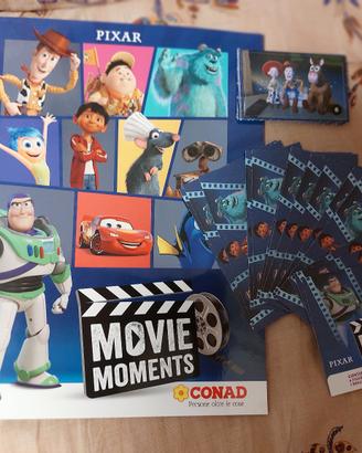  Set "Disney/Pixar" Conad: Album+ Figurine + Libro