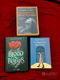 Set di 3 libri di narrativa contemporanea