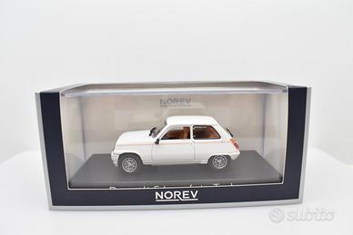 Modellino auto scala 1:43 Renault 5 Laureate Turbo diecast modellismo  statico da collezione norev