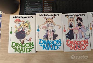 Miss Kobayashi's Dragon Maid, Volumi 1-6 IT