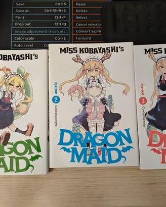 Miss Kobayashi's Dragon Maid, Volumi 1-6 IT