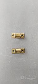 Ganci ferma finestre colore bronzo 