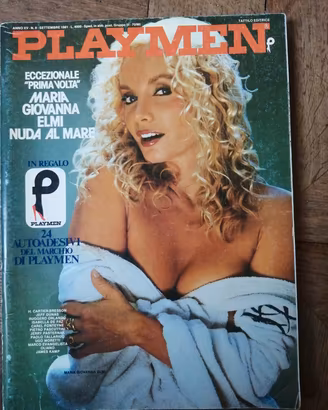 RIVISTA PLAYBOY  9 SETT 1981 MARIA GIOVANNA ELMI 