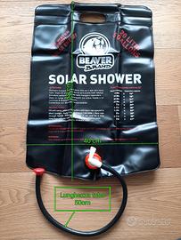 Doccia solare da campeggio Beaver Brand 20 litri
