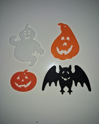Halloween?? Set di 4 pz decorazioni