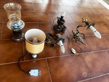 Lampadari e punti luce