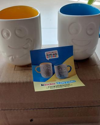Set di 2 Tazze / Mug "Kinder  Emozioni "