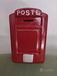 Salvadanaio Poste Italiane vintage