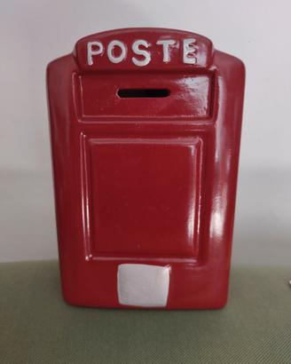 Salvadanaio Poste Italiane vintage