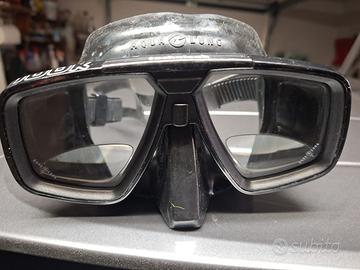 Maschera sub con lenti progressive