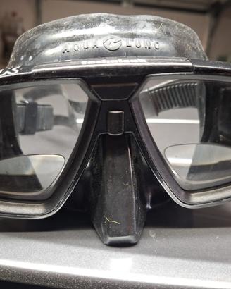 Maschera sub con lenti progressive