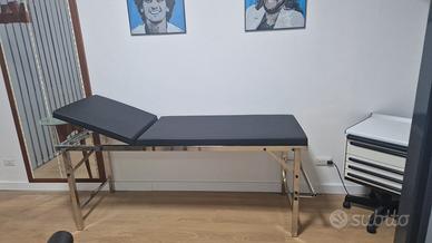 Lettino in acciaio inox nuovo mai utilizzato