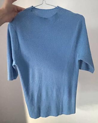T-shirt donna blu