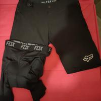 Pantaloncini MTB Fox ranger tg 32 enduro dh