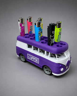 Espositore Clipper per Accendini Stile Vintge VW