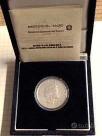 "CELEBRATIVA DELLA PACE"-ANNO 1986-£.500-COME FOTO