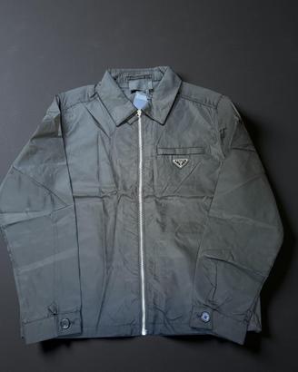 Prada Giacca Nera Nylon Re-Nylon taglia L