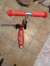 Monopattimo maxi micro rosso