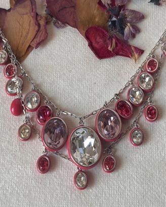 Collana Swarovski smalto modello Laser