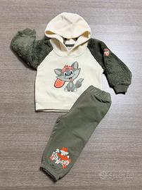 Completo bimbo (74 cm) Tuta bimbo invernale Fox