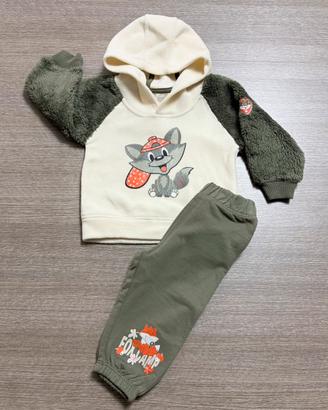 Completo bimbo (74 cm) Tuta bimbo invernale Fox