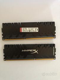 KIT RAM HyperX - Kingston - 2 x 8 GB (16 GB)