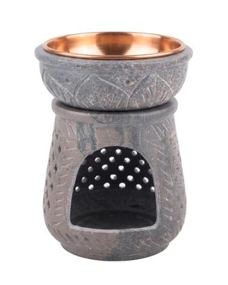 Dhanvantari Diffusore in Pietra con Coppetta in Ra