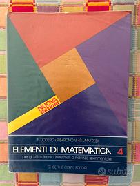Libri didattici di matematica / algebra