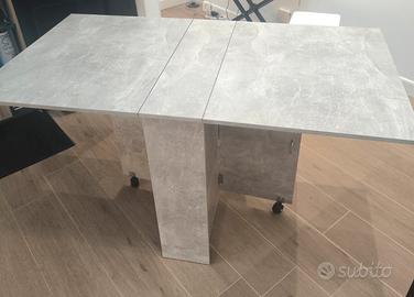 Tavolo pieghevole HOMCOM già montato – come nuovo