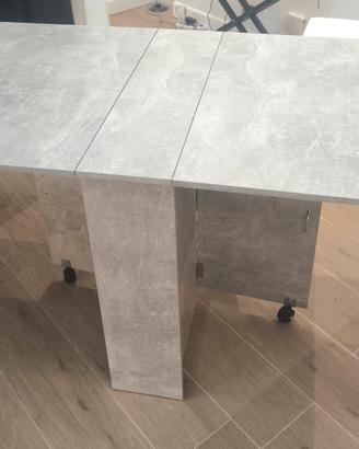 Tavolo pieghevole HOMCOM già montato – come nuovo