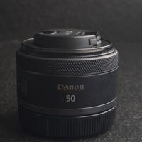 obiettivo Canon 50 mm rf f 1.8