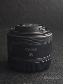 obiettivo Canon 50 mm rf f 1.8