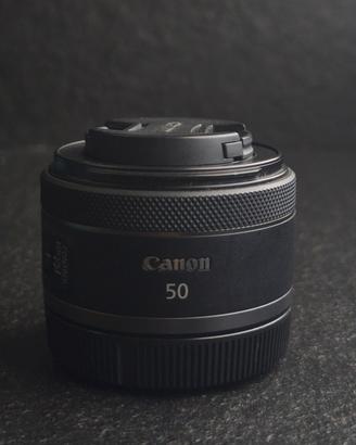 obiettivo Canon 50 mm rf f 1.8