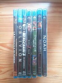 Set 7 film bluray NUOVI sigillati Noah Mercenari