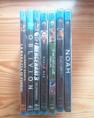 Set 7 film bluray NUOVI sigillati Noah Mercenari