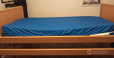 letto ortopedico elettrico + accessori 