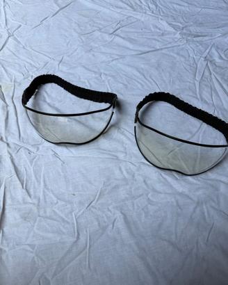 VISIERE CON ELASTICO PER CASCO JET E DEMI JET