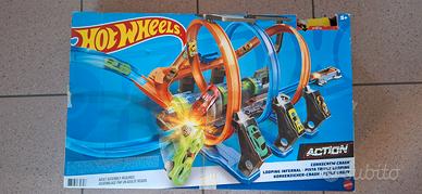 Pista Hot Wheels Action - Corkscrew Crash (Pista T
