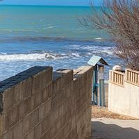 Sul mare zona Venere e Barcaccina