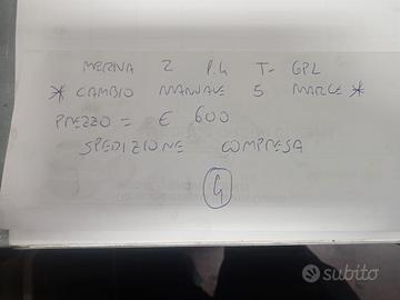 CAMBIO MANUALE 5 MARCE MERIVA 2 1.4 T GPL