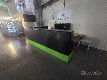 Bancone Reception / Front Office angolare – comple