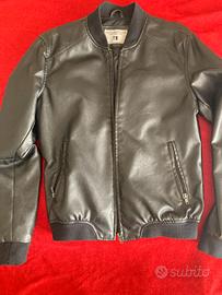 Giubbotto da uomo in pelle sintetica