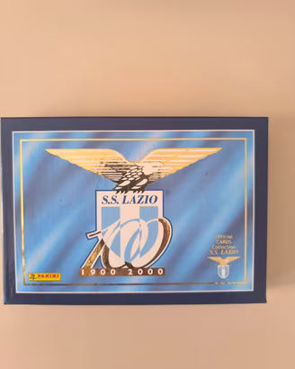 S.S. LAZIO Centenario Cofanetto Carte Panini 1900