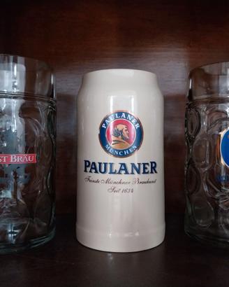 3 Boccali Birra 1 Lt. - Bicchieri da Collezione