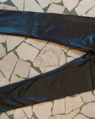 Pantaloni bambina simil pelle