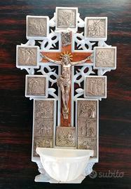 CROCE DEVOZIONALE CON VIA CRUCIS E ACQUASANTIERA