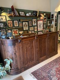 Bancone in stile pub inglese